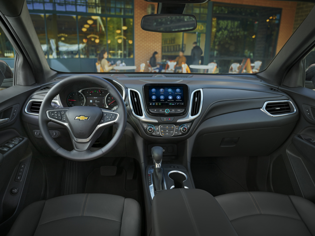 Chevrolet Equinox dashboard from driver's perspective