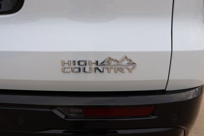 2026 Chevrolet Traverse High Country